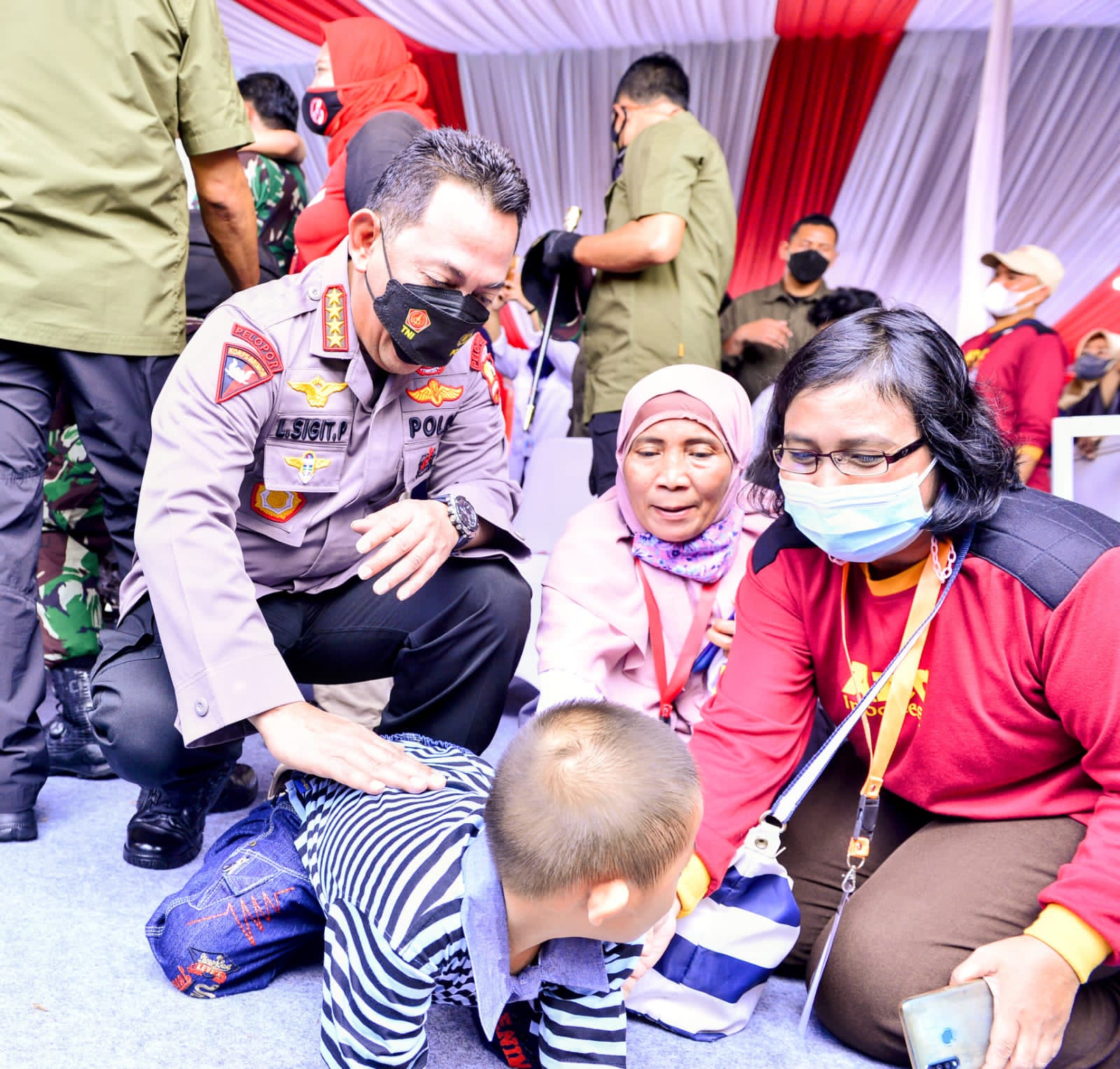 Jaga Generasi Penerus Bangsa, Kapolri Beri Dukungan Psikososial ke Anak Terdampak Covid-19.