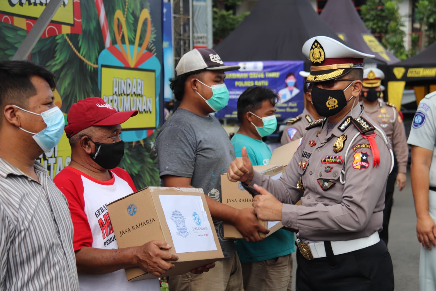 Kapolres Batu Dampingi Kunjungan Pamatwil Korlantas Polri di Kota Batu