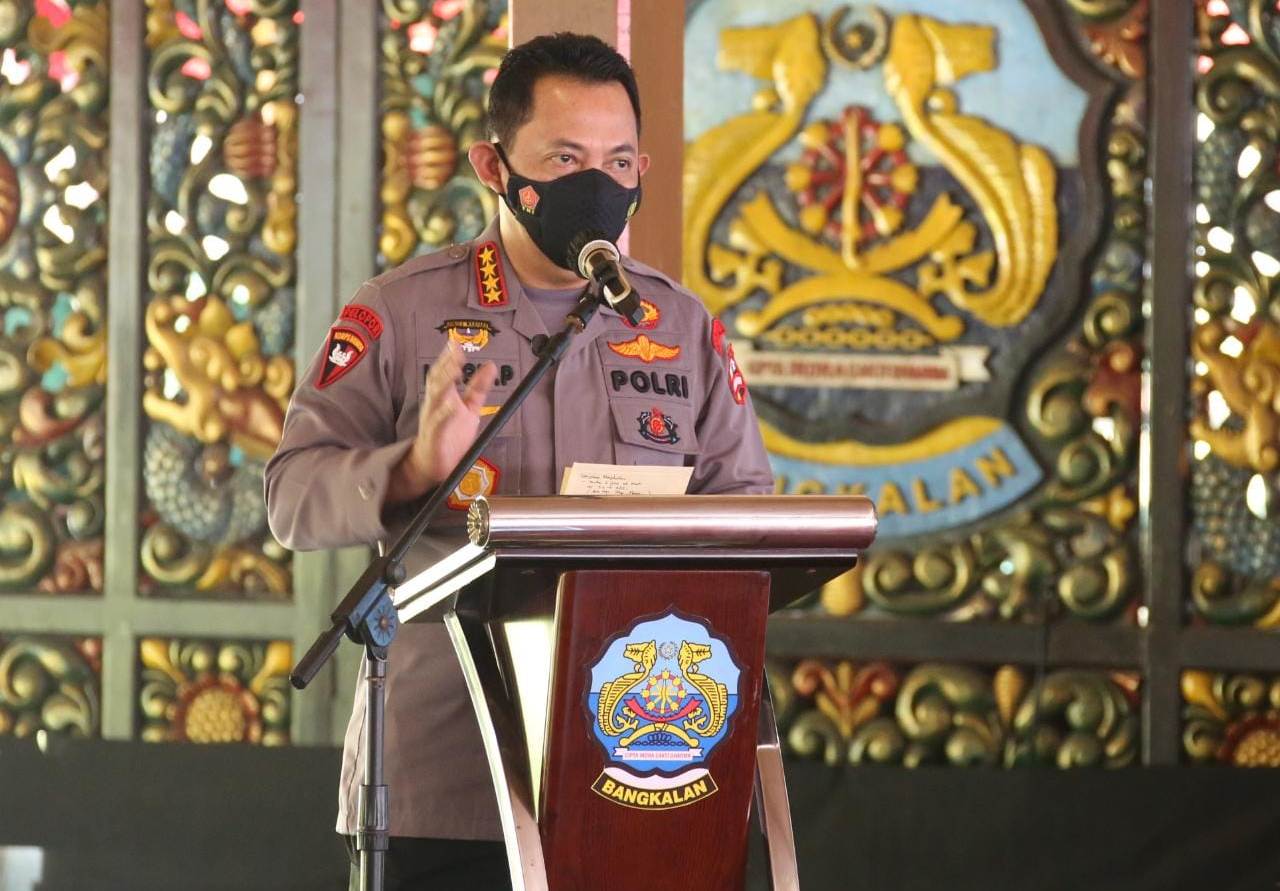 Panglima TNI dan Kapolri Rangkul Tokoh Agama Untuk Tekan Covid-19 di Bangkalan