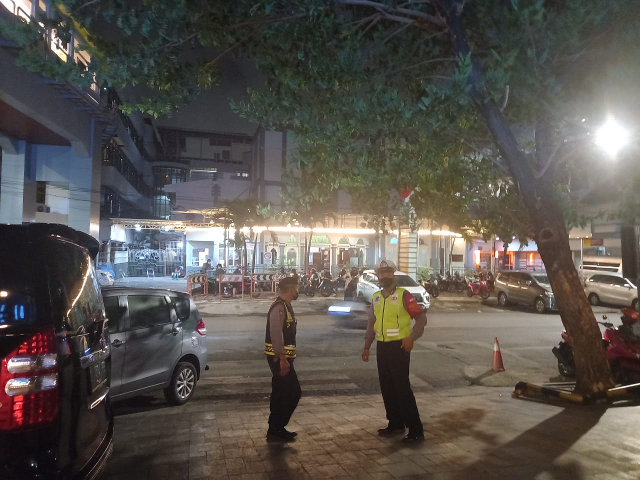 Polsek Pabean Cantikan Rutin Lakukan Patroli Malam di Rumah Sakit Al Irsya, Cegah Aksi Kriminalitas 3C