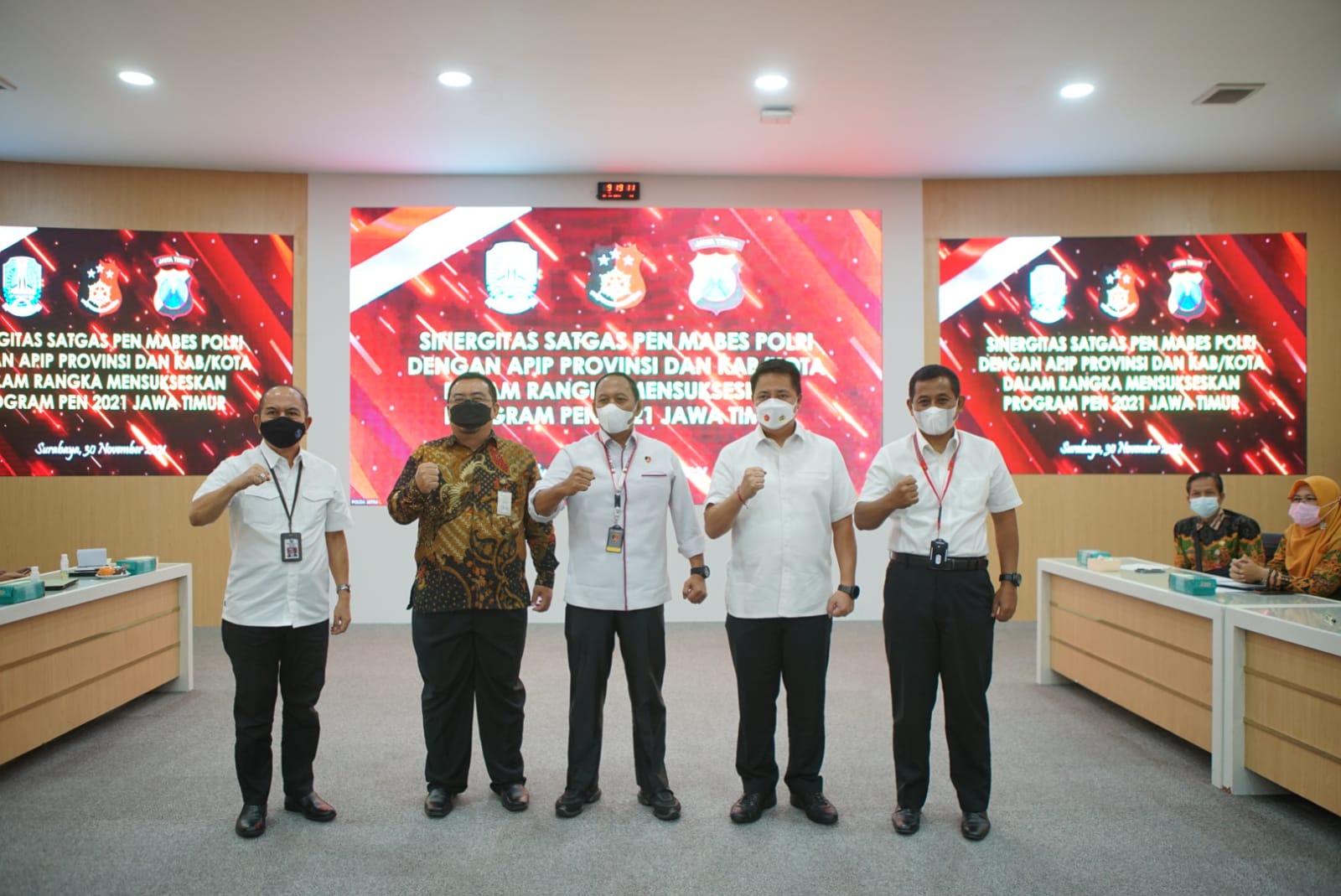 Satgas PEN Polri Lakukan Pengawasan di Jatim
