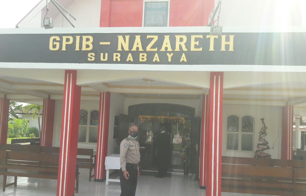 Polsek Kenjeran Laksanakan Giat Pengamanan Tempat Ibadah, Pastikan Berjalan Aman dan Kondusif