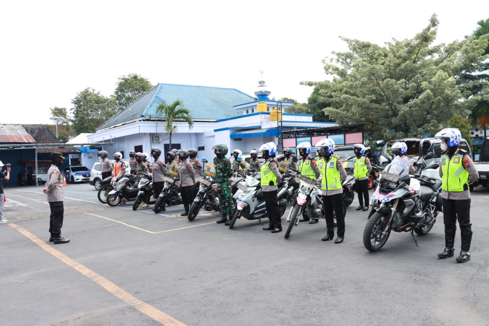 Polwan Jember Gelar Pamor Keris, Sasar Jalur Segitiga Emas