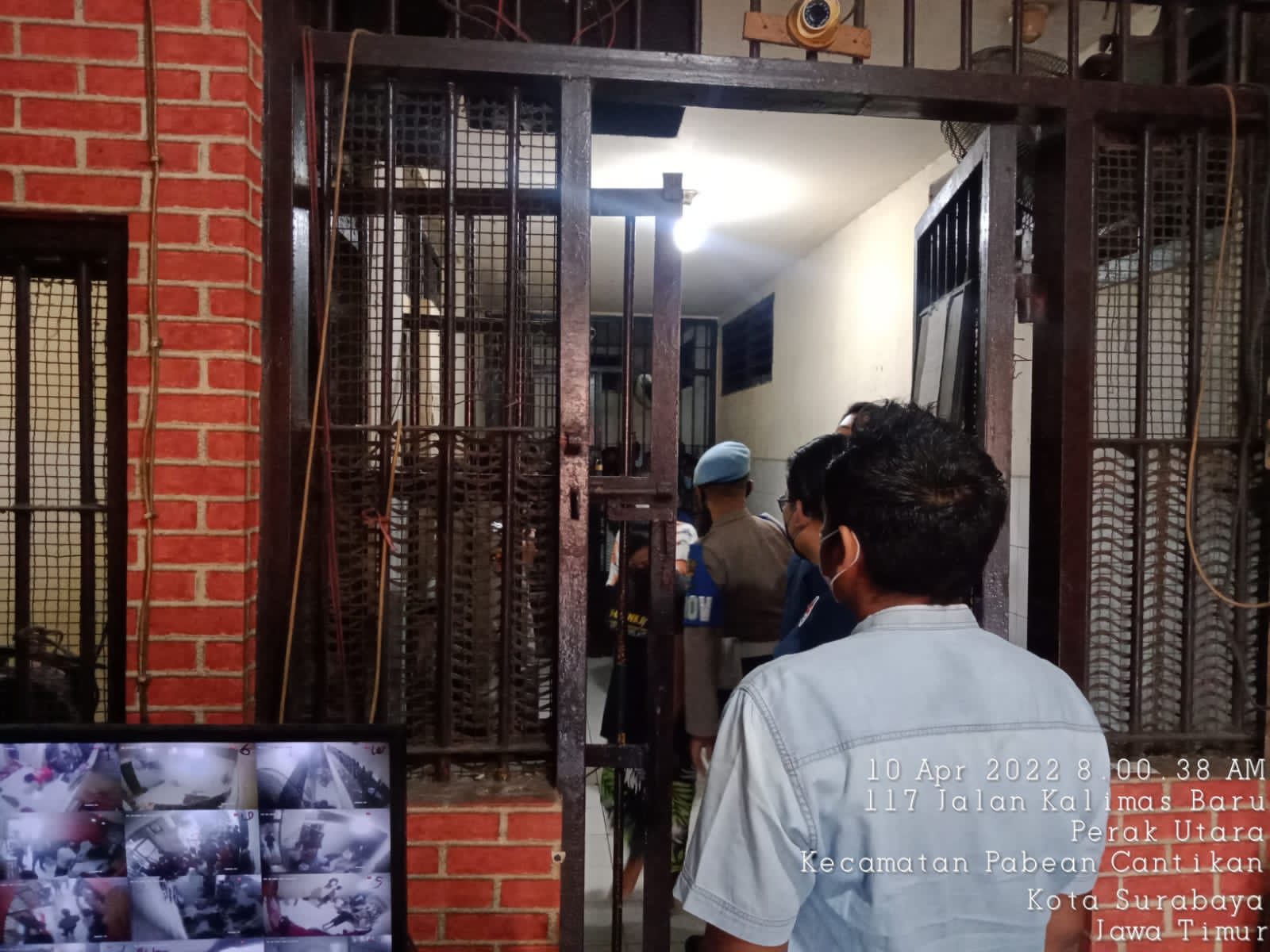 Polres Pelabuhan Tanjung Perak Rutin Cek Ruang Tahanan, Pastikan Jumlah Lengkap Dan Tidak Ada Tahanan Sakit
