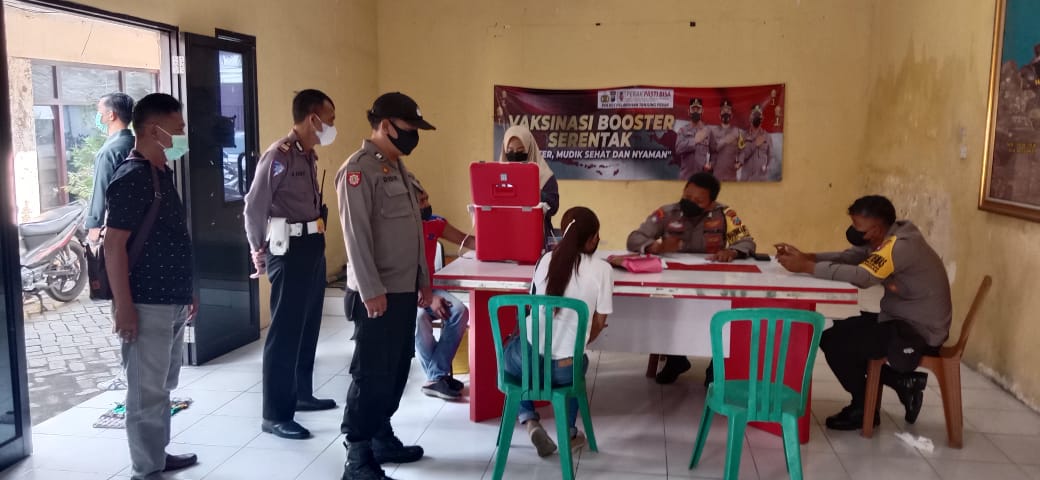 Polsek Krembangan Laksanakan Kegiatan Vaksinasi Covid-19 Untu k Masyarakat Umum