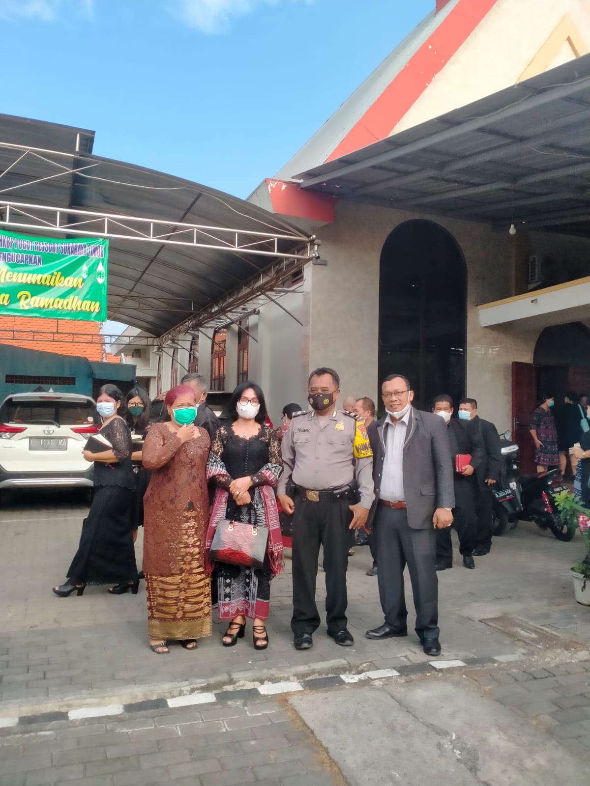 Polsek Kenjeran Laksanakan Pengamanan Kegiatan Peribadatan di Gereja HKBP