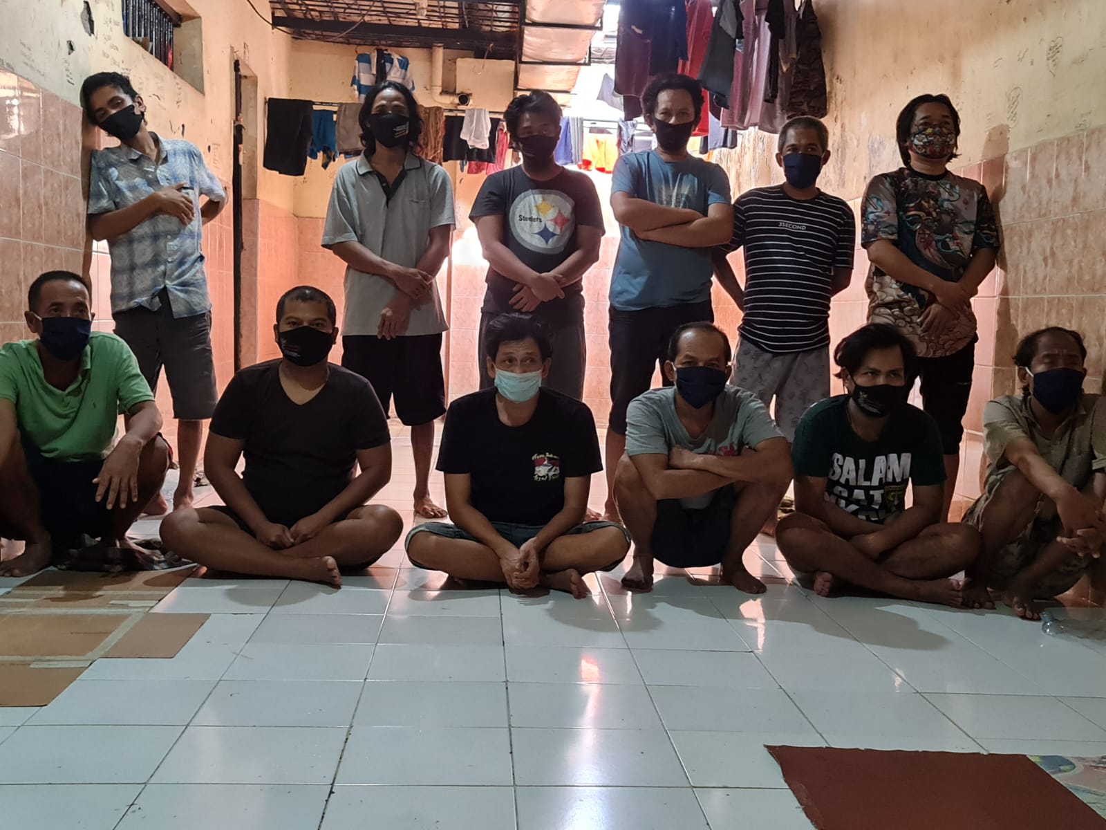 Polsek Krembangan Cek Ruang Tahanan, Pastikan Tidak Ada Barang Terlarang