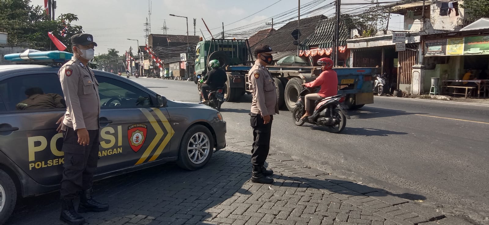Polsek Krembangan Lakukan Patroli 3C, Cegah Terjadinya Tindak Kriminalitas
