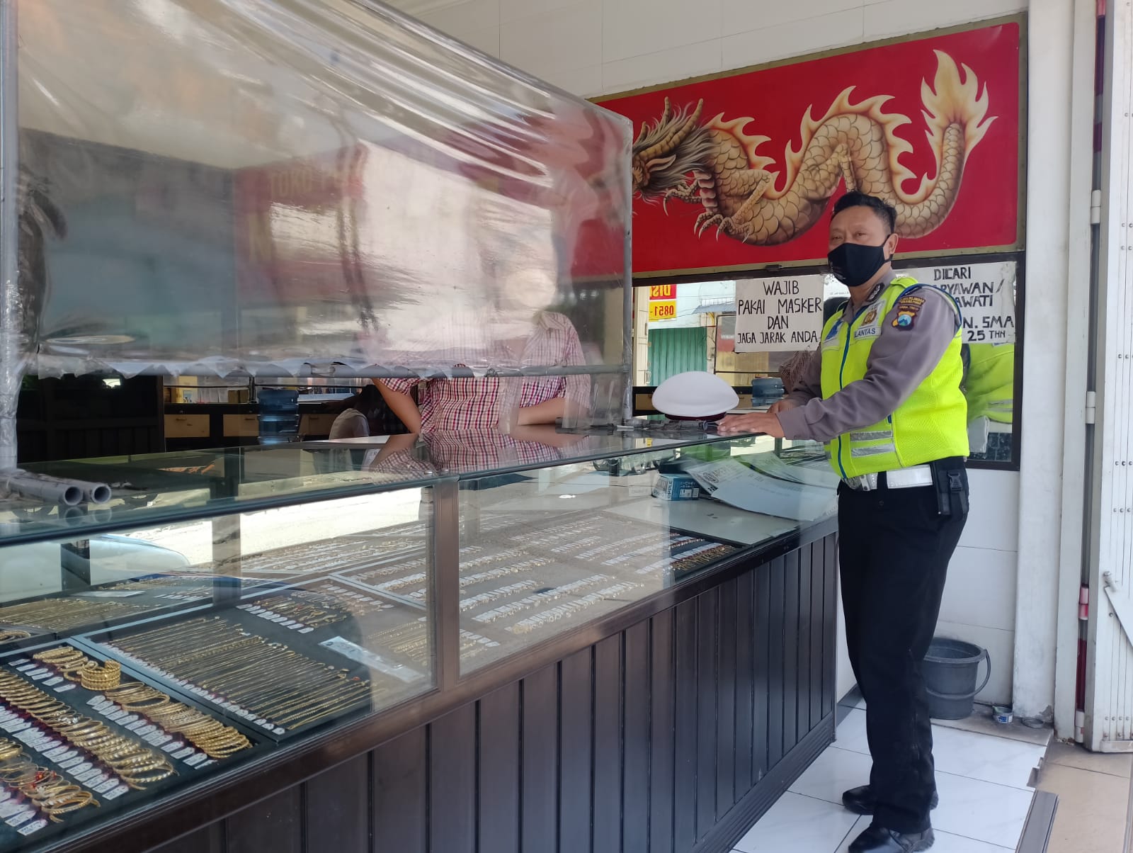 Polsek Pabean Cantikan Gelar Patroli Keamanan 3C di Jalan Babaan