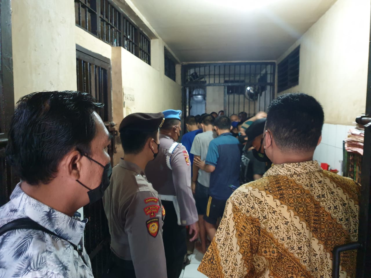 Polres Pelabuhan Tanjung Perak Cek Kondisi Ruang Tahanan, Pastikan Tidak Ada Tahanan Sakit