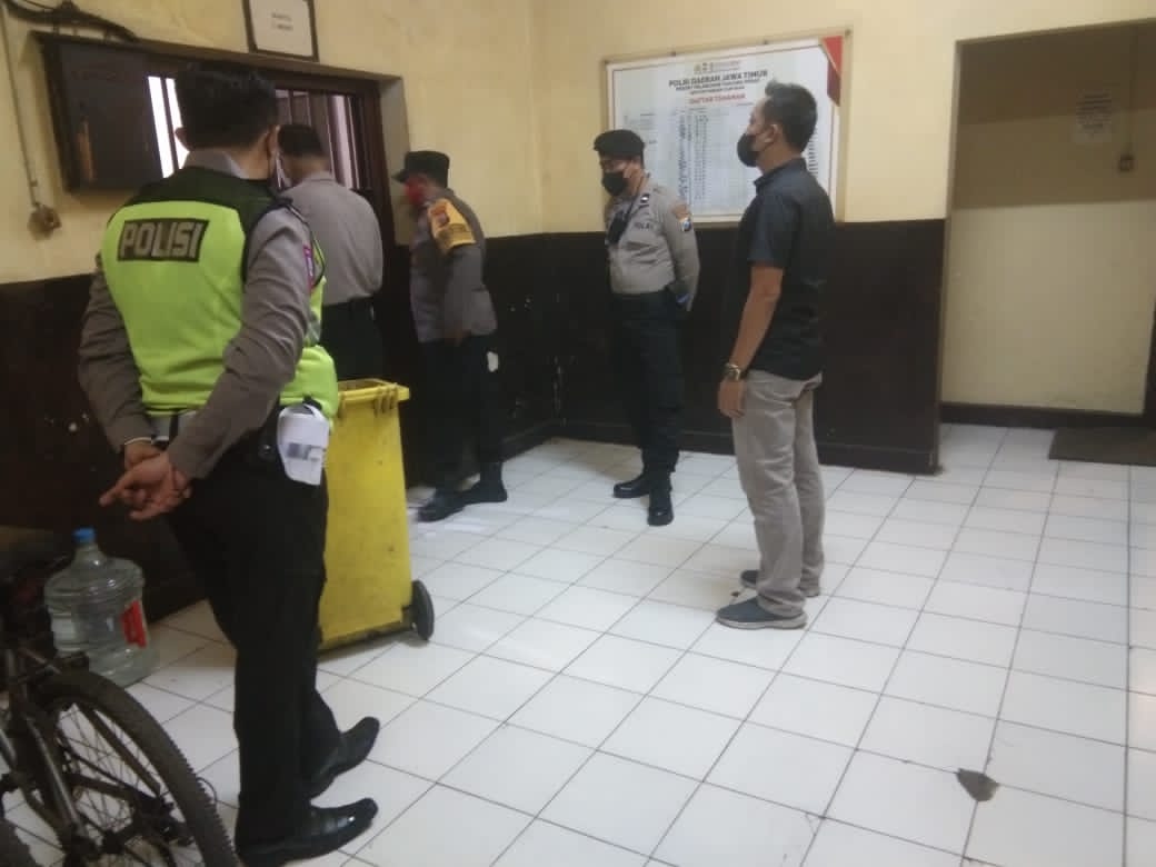 Polsek Pabean Cantikan Lakukan Pengecekan Ruang Tahanan, Waspada Masuknya Barang Terlarang