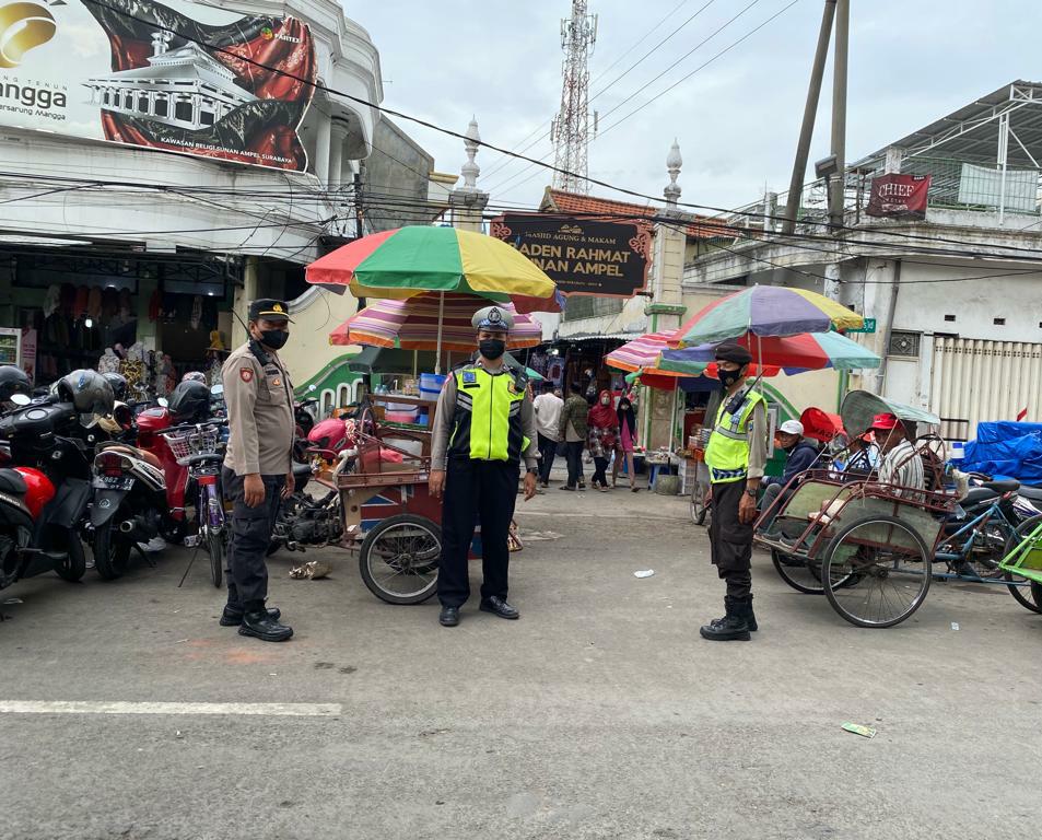 Polsek Semampir Laksanakan Patroli Harkamtibmas Antisipasi Kerawanan 3C