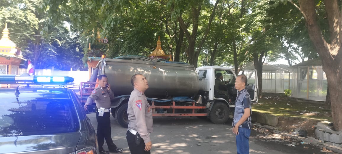 Polsek Kenjeran Lakukan Patroli Tempat Wisata Pantau 3 Cepu