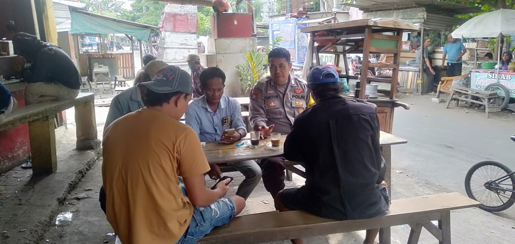 Ini Pesan Bhabinkamtibmas Polres Tanjung Perak Kepada Warganya