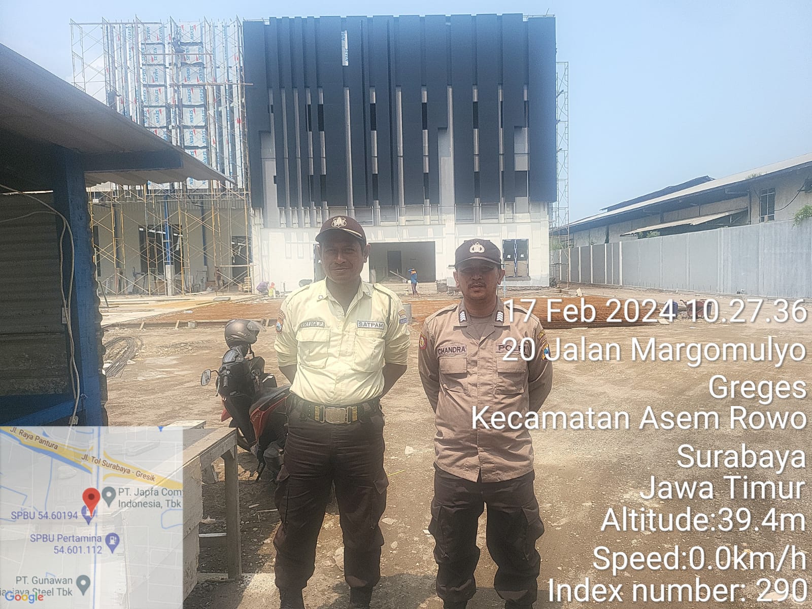 Polsek Asemrowo Melaksanakan Patroli Keamanan Injaplas, Cegah Tindak Kriminal